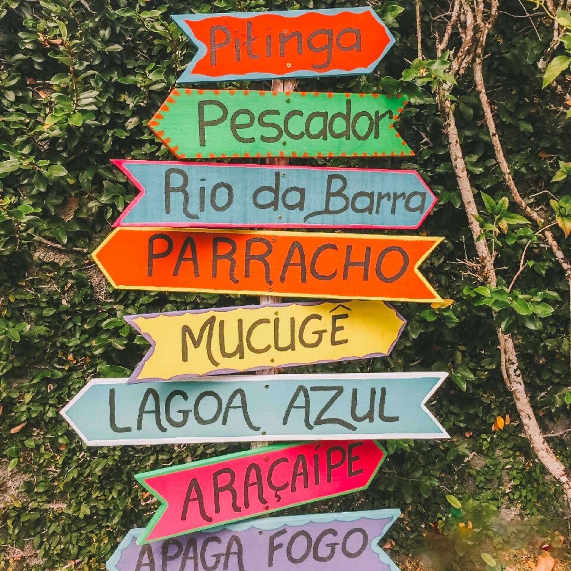 Hotel 7 Bangalo, Do Parracho, 1,0 Km Da Rua Mucuge Porto Seguro
